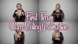 Gentle Cum Eating Instruction