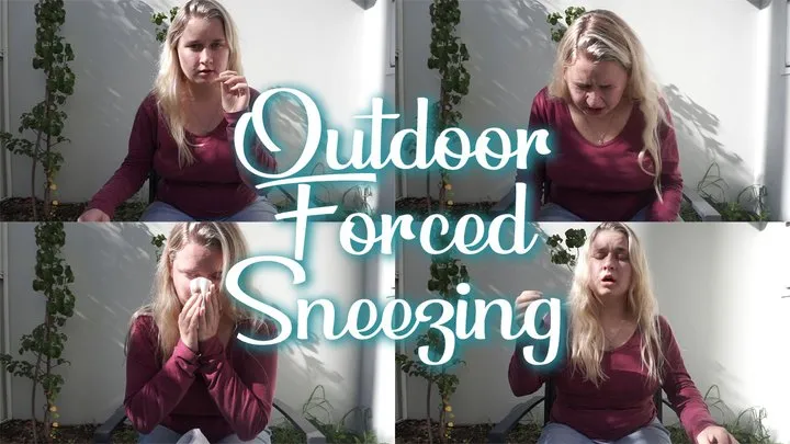 Outdoor Sneezing & Nose Blowing