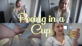 Peeing in a Cup