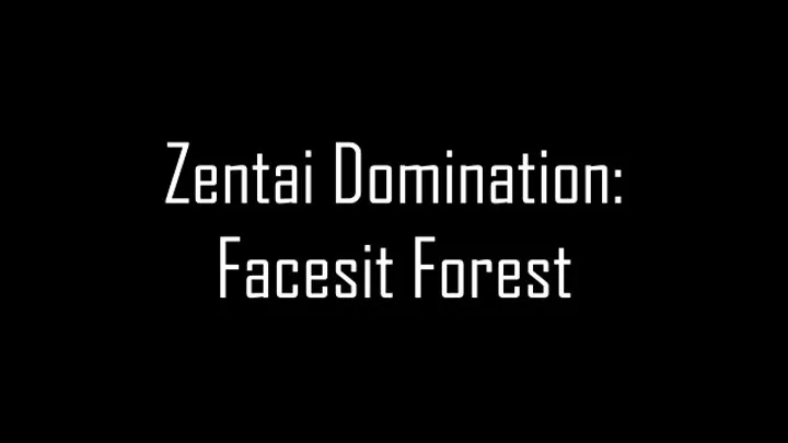 Zentai Domination: Facesit Forest