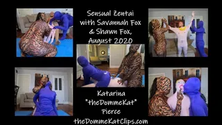 Sensual Zentai with Savannah Fox & Shawn Fox, August 2020