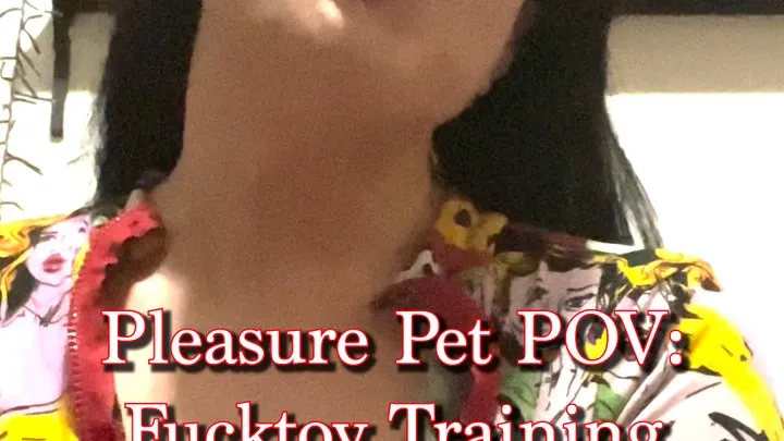 Pleasure Pet POV | Fuck Toy Training (Dirty Talk with Domina Katarina)