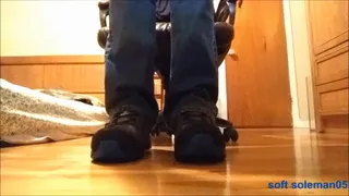 Taking off my shoes after work [socks] (2018)