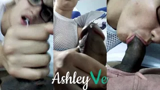 Risky Blowjob - Ashley Ve