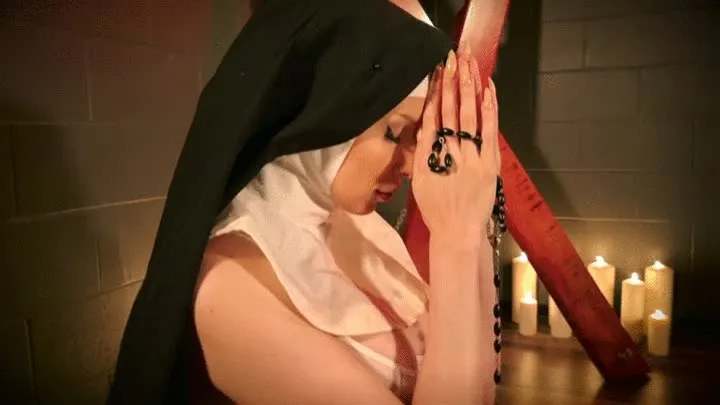 Repenting nun lusts for cock