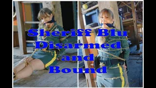 SHERIFF BLU DISARMED AND BOUND