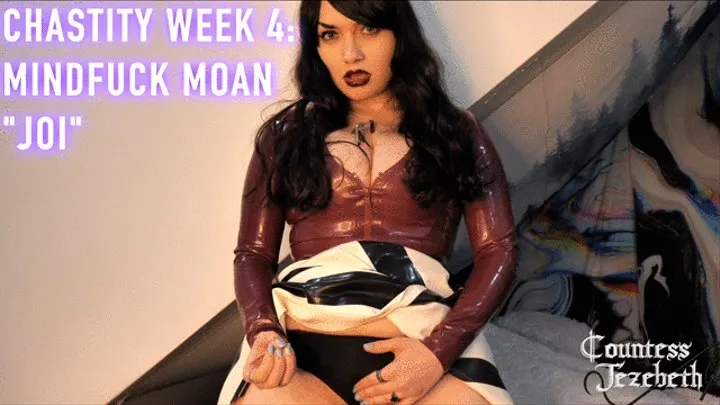 Chastity Week 4: Mindfuck Moan "JOI"