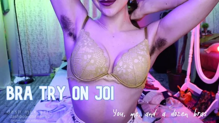 Bra Try On JOI