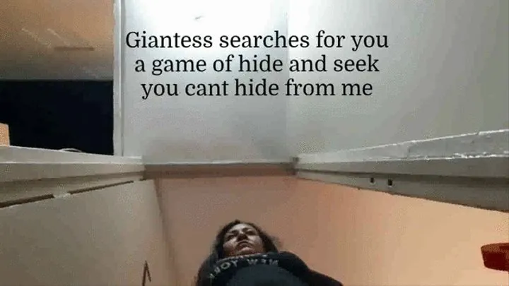 Giantess searches for you a game of hide and seek you cant hide from me mkv