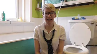 Schoolgirl Enema