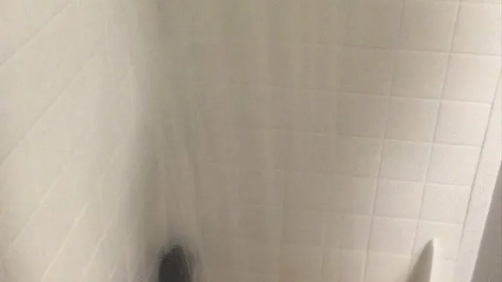Sexy penguin takes a hot morning shower