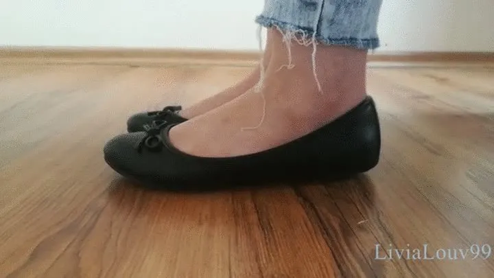 Tapping in ballet flats