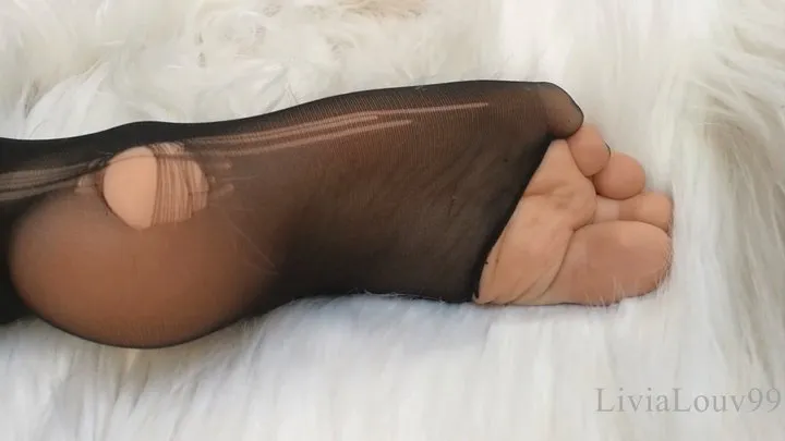 Hole in my stockings