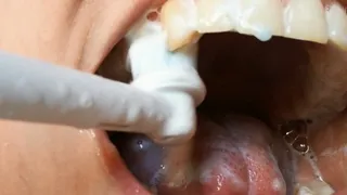 Brushing my sexy teeth