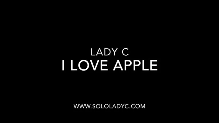 I LOVE APPLE