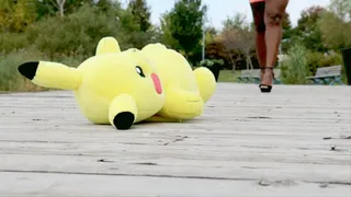 Trampling pikachu