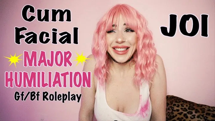 Cum Facial Humiliation JOI & CEI