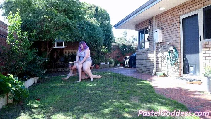 Pastel Goddess - Outdoor Ponyboy Wear Down and Trample