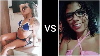 FART FIGHT VOL 9 SKINNY GIRLS FIGHT BY NATTY AND NATTY MELLO CAM BY SCARLET WHITE