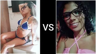 FART FIGHT VOL 9 SKINNY GIRLS FIGHT PART 1 BY NATTY AND NATTY MELLO CAM BY SCARLET WHITE