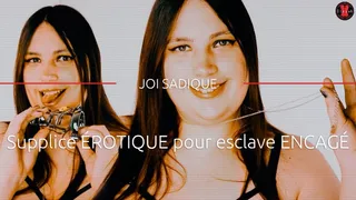 Supplice ÉROTIQUE pour esclave ENCAGÉ - JOI SADIQUE [FRENCH]