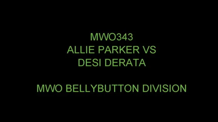 MWO 343 BELLYBUTTON DIVISION MATCH