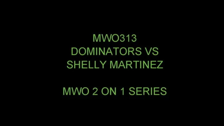 MWO313 2 ON 1 DVISION MATCH