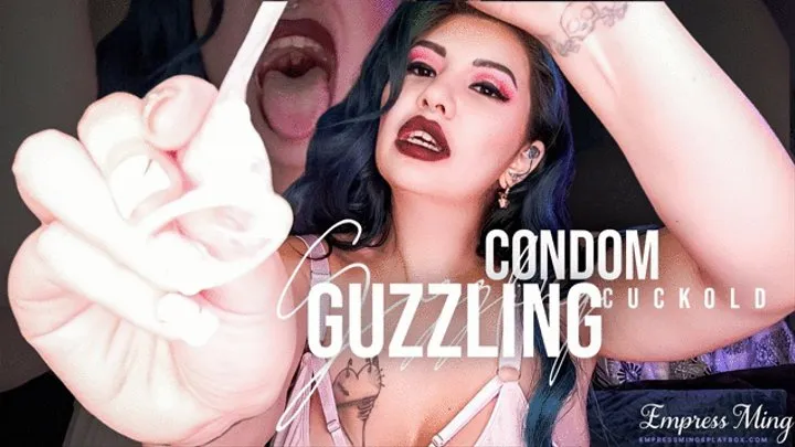Condom Guzzling Cuckold