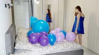 Blue balloons beware!