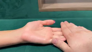 POV plays with a woman's hand (custom video addition)