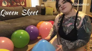 Bbw balloon humping, riding, and popping 4 custom