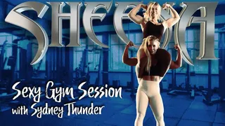 Sheena and Sydney Have a Sexy Gym Session