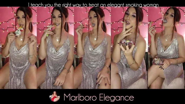 Marlboro Elegance - I show you the right way to treat a classy smoking lady