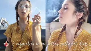 Who Loves a Smoking Girl in a Yellow Polkadot Dress?