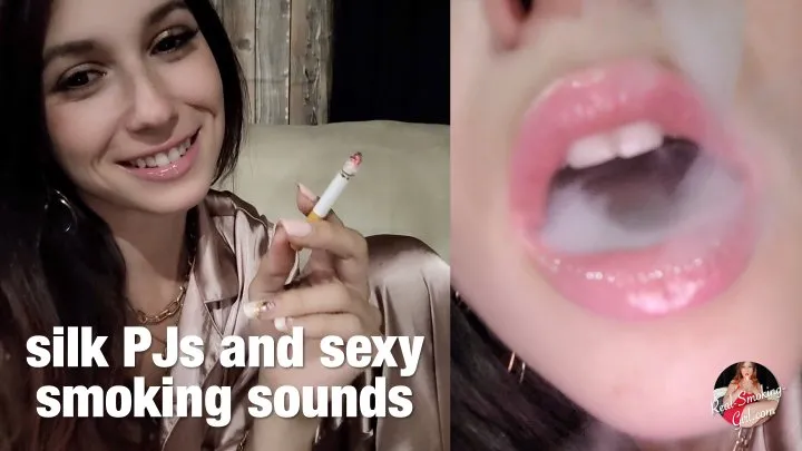 Bedtime Smoke - Lip Gloss - Silk PJs - Sexy Smoking Sounds