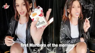 First Marlboro of the Morning