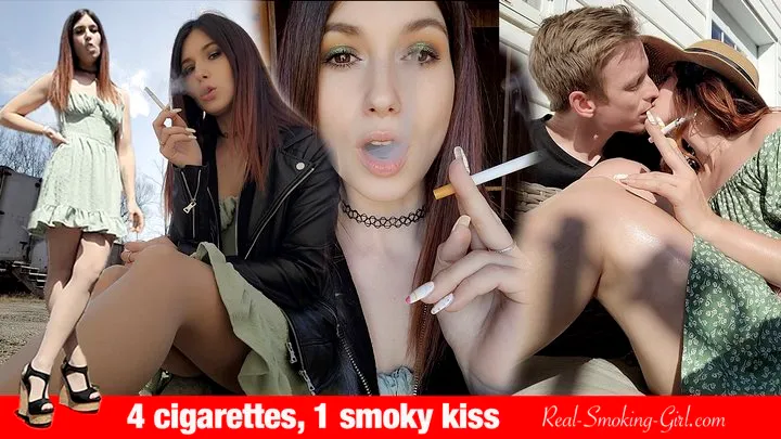 4 Ciggies, 1 Smoky Kiss