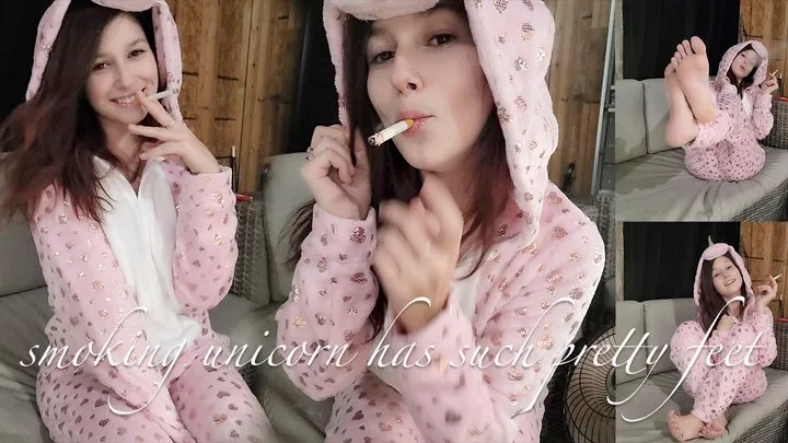 Smoking Unicorn Has Such Pretty Little Feet