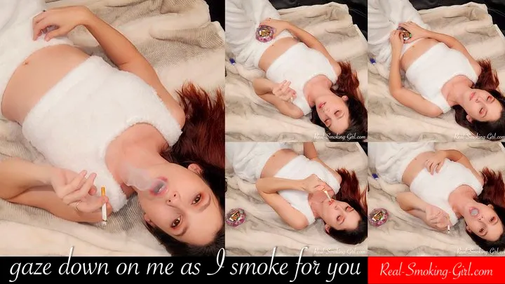 Gaze Down on Me While I Blow Smoke Up at You