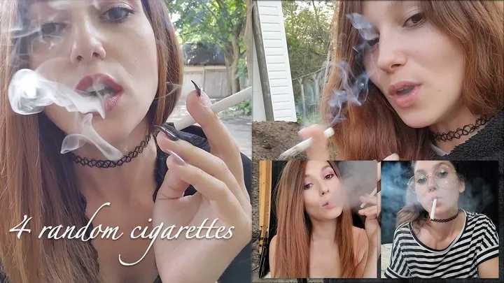 4 Random Cigarettes - 19 Minutes of Smoking!