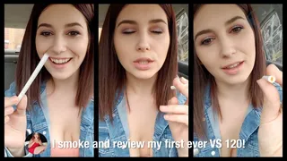 I Smoke and Review My First-Ever VS120