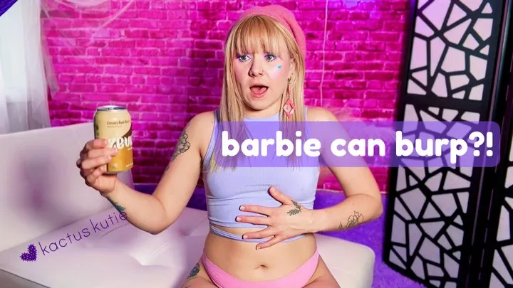 barbie can burp