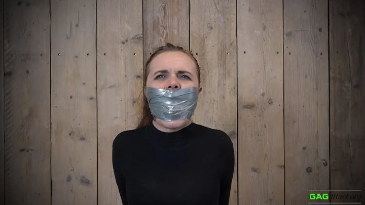 Roxy - PVC Tape Gagged FULL 3 Gag Video