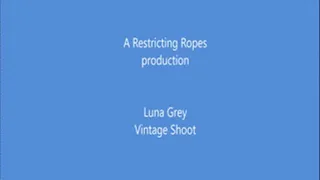 Luna Grey - Vintage shoot ( Bound Gagged, Tape Gagged, Damsel, Bondage, Tied gagged )
