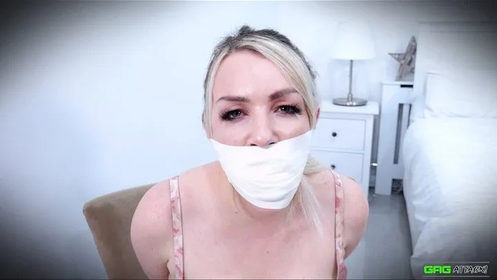 Penny Lee - MIcrofoam Tape Gagged