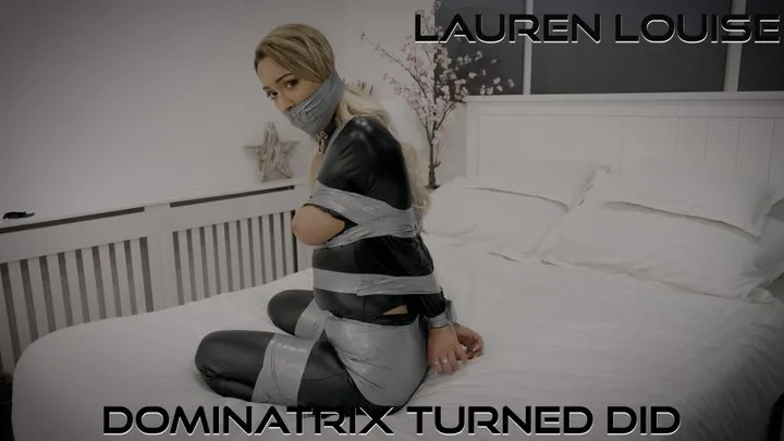 Lauren Louise - Master Dommed By Sub Movie Look ( Tape Bondage, Ballgag, Ballgagged, Bondage, Tape Gag, Duct Tape Gag, Wrap Gag, Wrap Gagged )