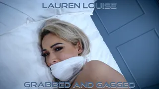 Lauren Louise - Grabbed at Home and Multi Layered Cloth Gags ( Topless, DID, Layered Gag, Cloth Gag, Bound Gagged, Hogtie, Gag Talk, Stuffed Mouth, Rope Bondage, Nylon Rope Bondage, Gagged Women, Bandana Gag, Boots, Leather Pants