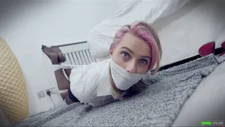 Chloe - Popstar &amp; The Crazy Stalker ( Tape Gagged, Wrap Gagged, Mouth Stuffed, Bondage, Cleave Gag, OTM Gag, Balllgag )