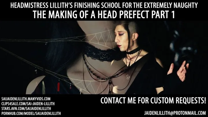 The Making of a Head Prefect Part 1 - Erotic Audio - MP3 - SaiJaidenLillith