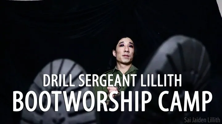 Drill Sergeant Lilliths Bootworship Camp SaiJaidenLillith Solo